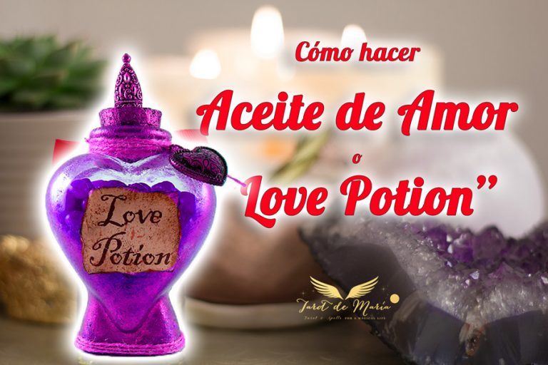 Cómo hacer ACEITE DE AMOR o LOVE POTION | TAROT DE MARÍA