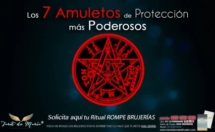 Los 7 Amuletos de Protección más Poderosos - Tarot de María Protección contra Brujerías: Los 7 Amuletos más poderosos - Tarot de María Rituales
